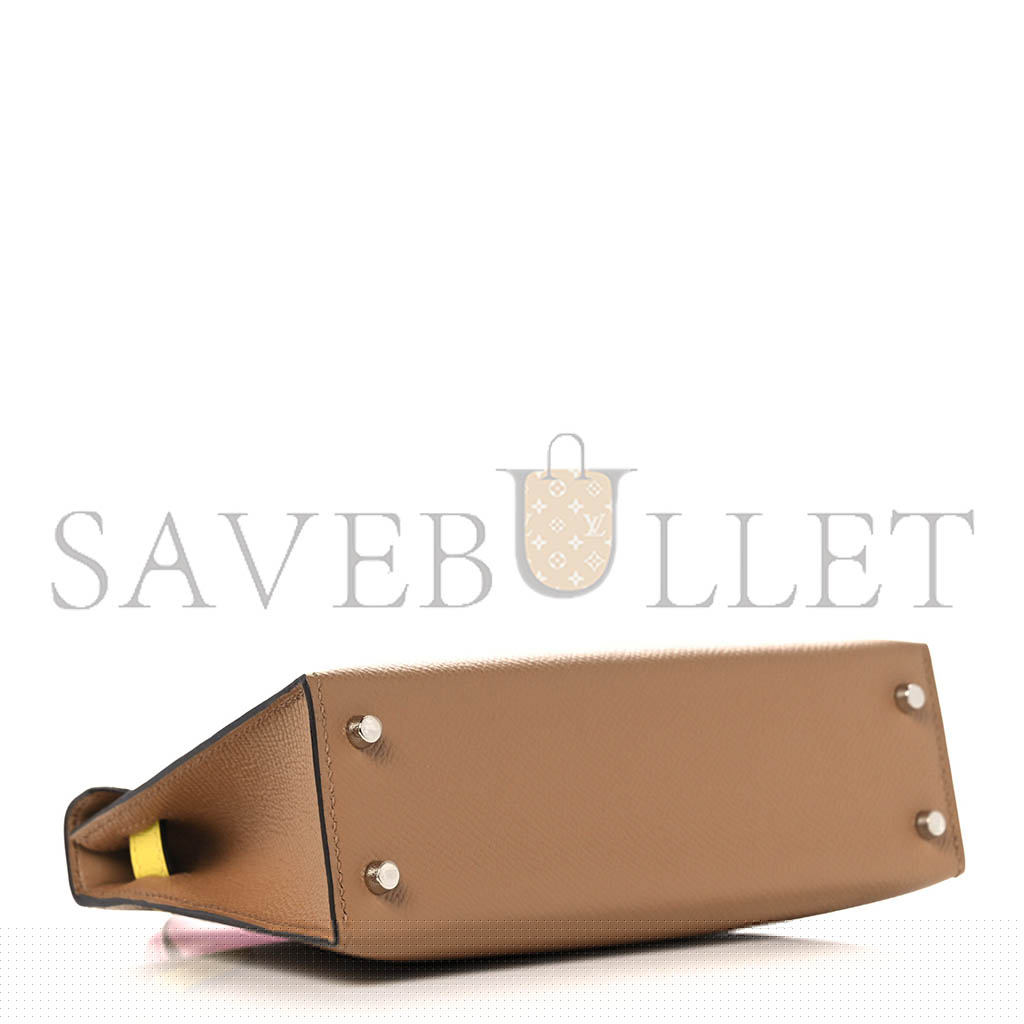 HERMÈS MASTER EPSOM MINI KELLY II THREE COLOR COMBINATIONS (19*12*5.5cm)